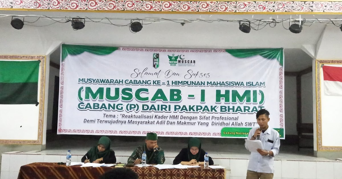 HMI sinabang Gelar Musyawarah Cabang